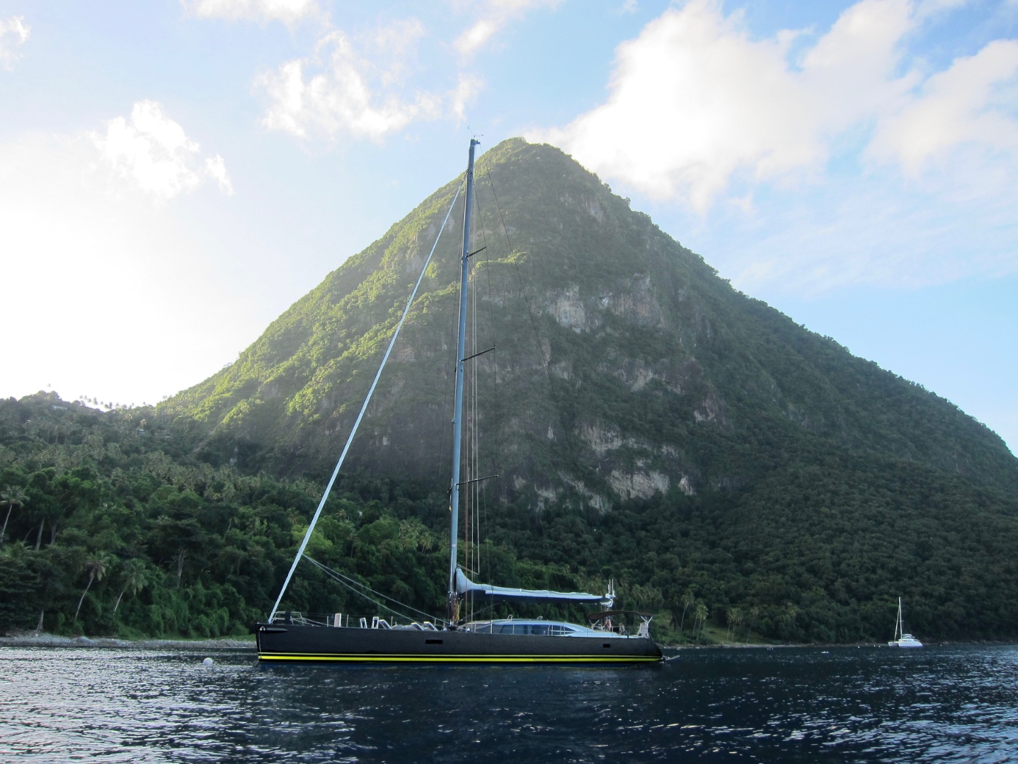 Bambochip at the Pitons, Saint Lucia